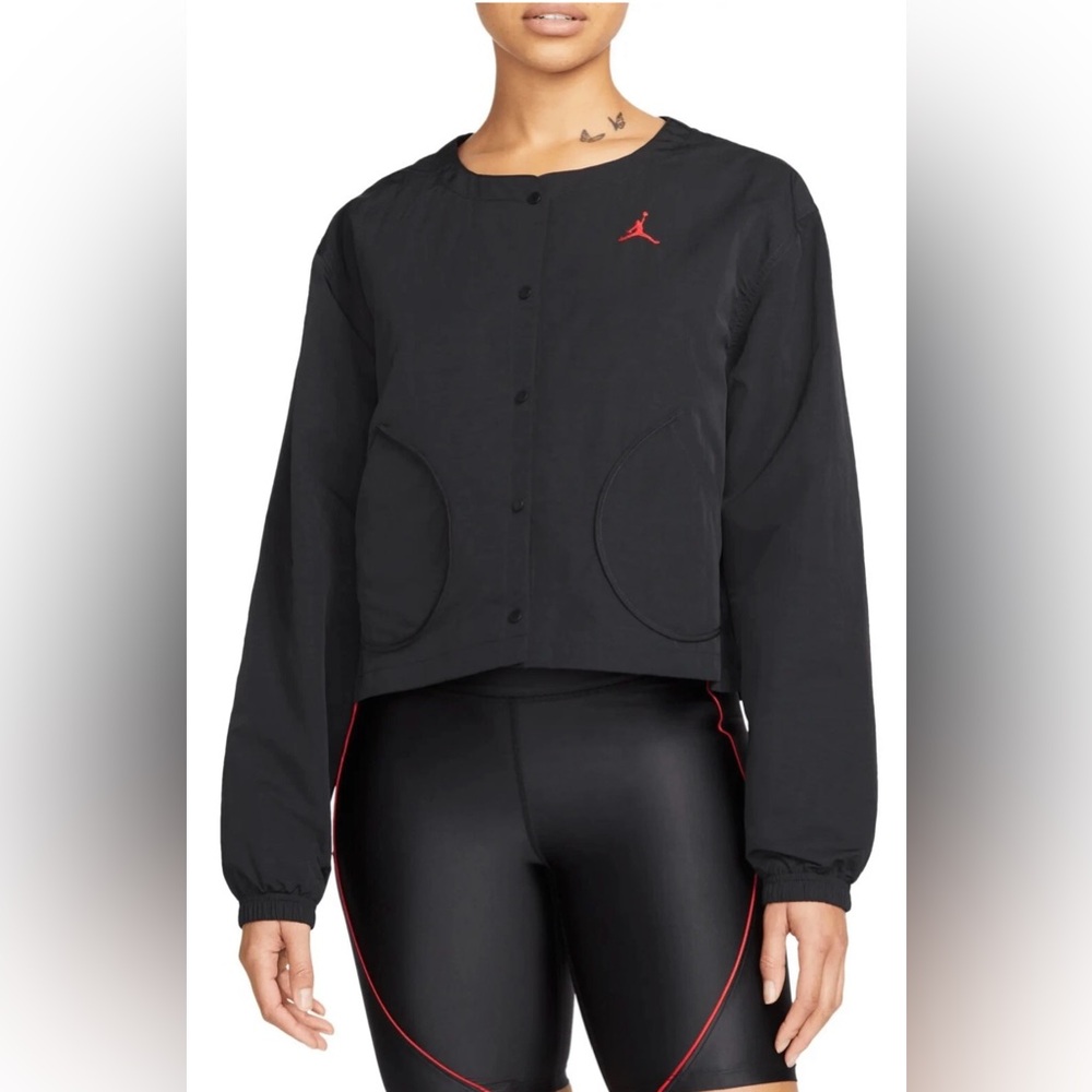 100% Authentic Jordan Essentials Flight Jacket / … - image 1